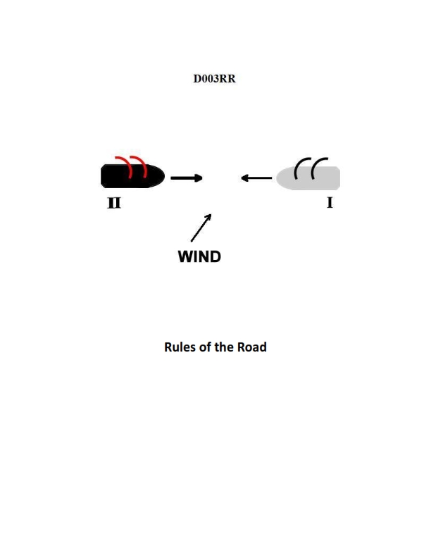 Rules of the Road Question 18 diagram