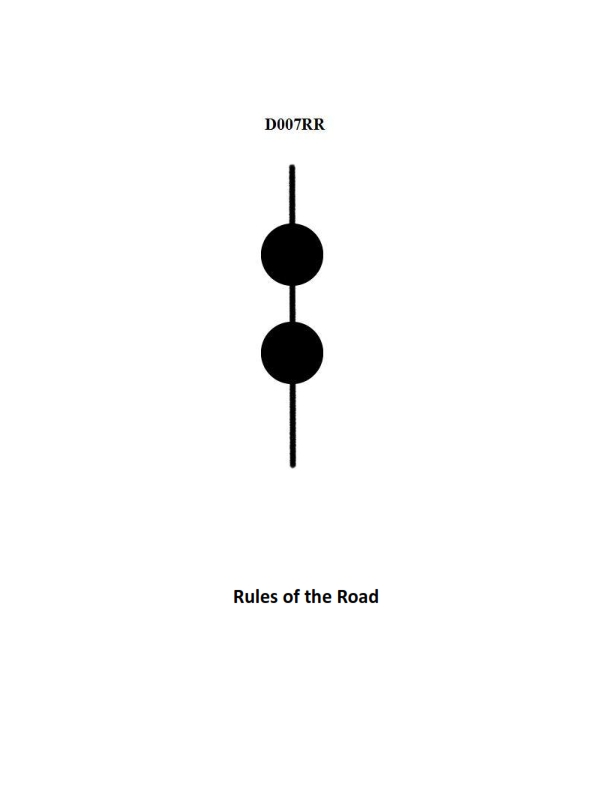 Rules of the Road Question 849 diagram