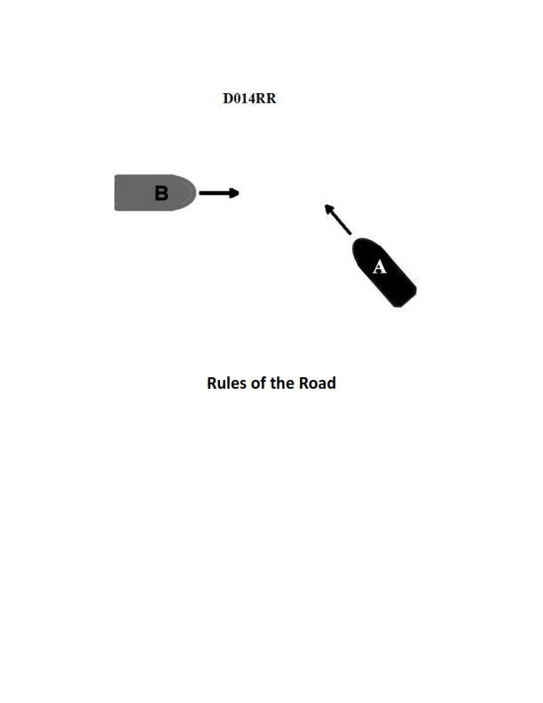 Rules of the Road Question 55 diagram