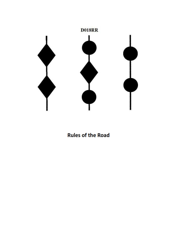 Rules of the Road Question 867 diagram