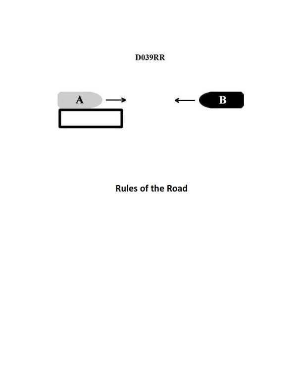 Rules of the Road Question 228 diagram