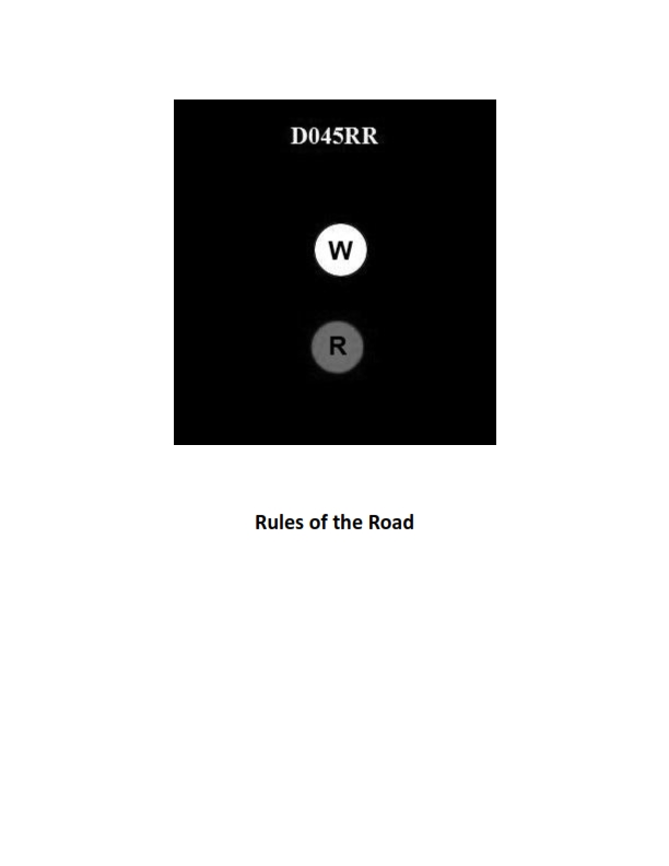 Rules of the Road Question 602 diagram