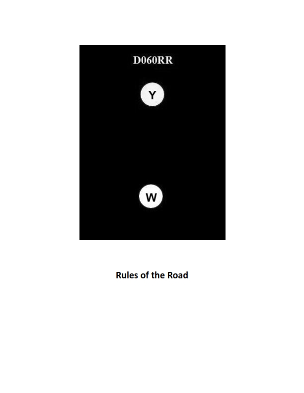 Rules of the Road Question 672 diagram