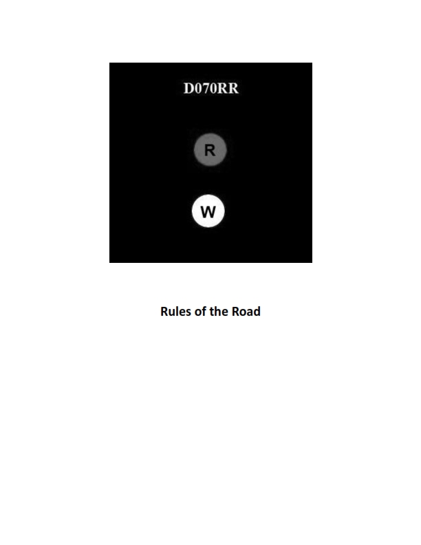 Rules of the Road Question 828 diagram