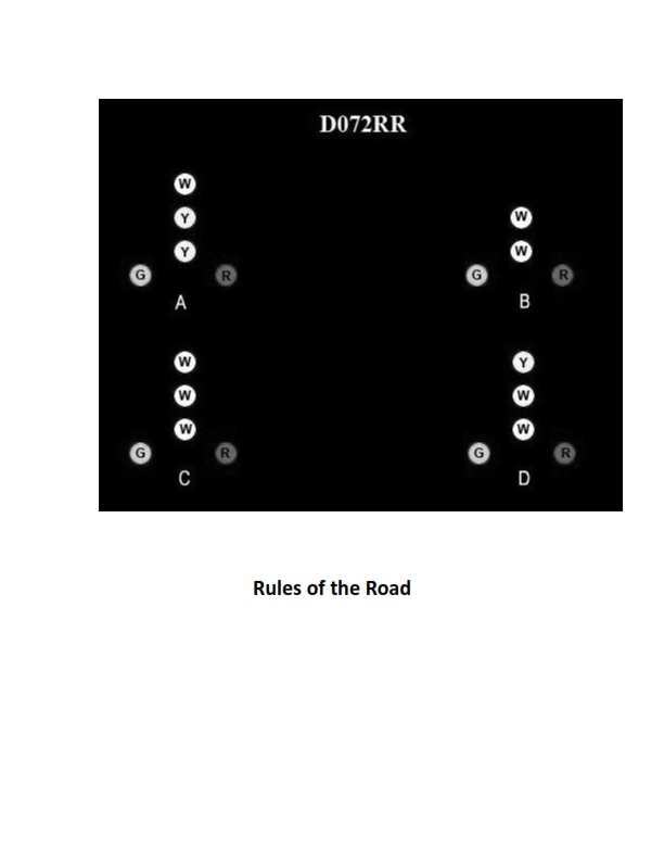 Rules of the Road Question 869 diagram