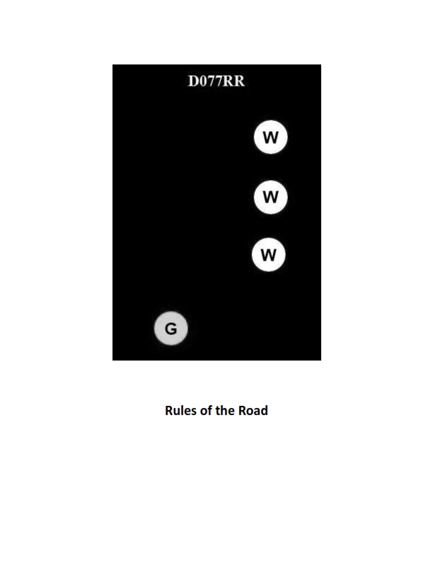 Rules of the Road Question 773 diagram
